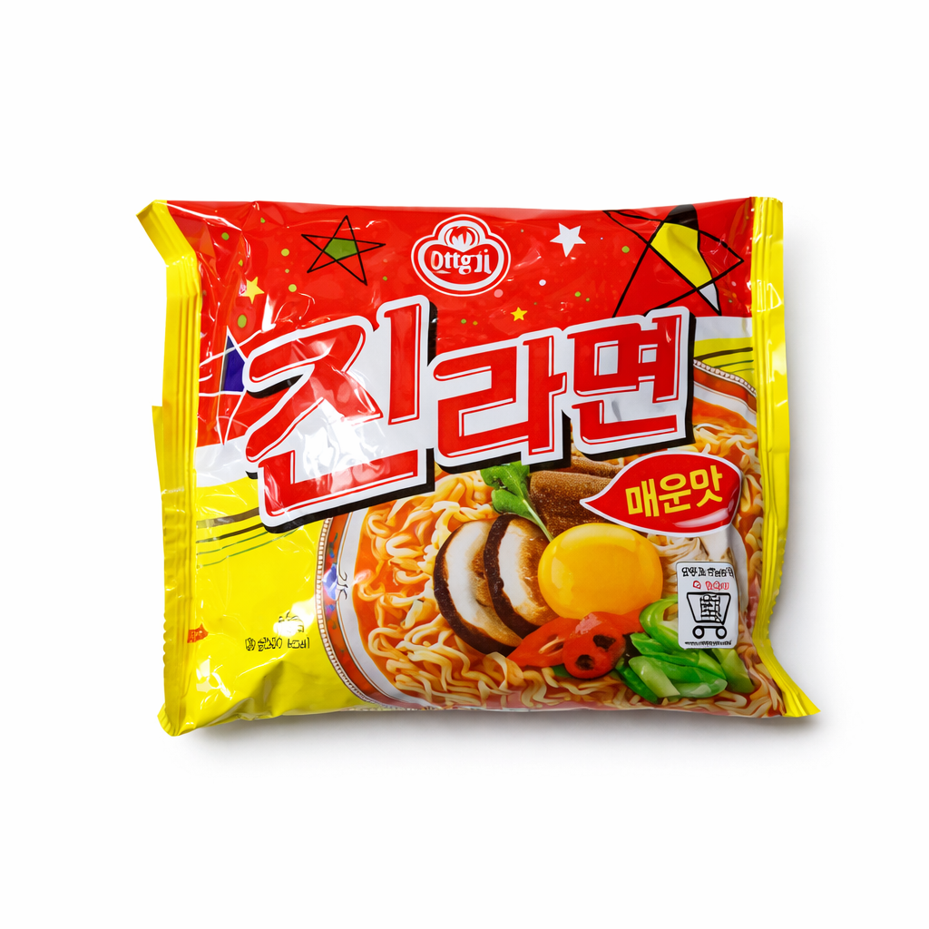 Jin Ramen Mild vs Spicy: An Honest Taste Test — photo from Korean media