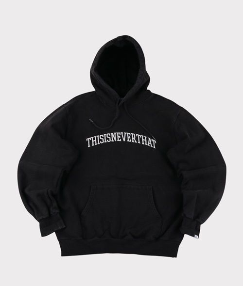 Why Koreans Love the thisisneverthat T-Logo Hoodie — photo from Korean media